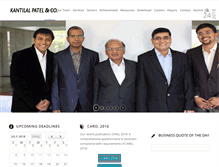 Tablet Screenshot of kpcindia.com